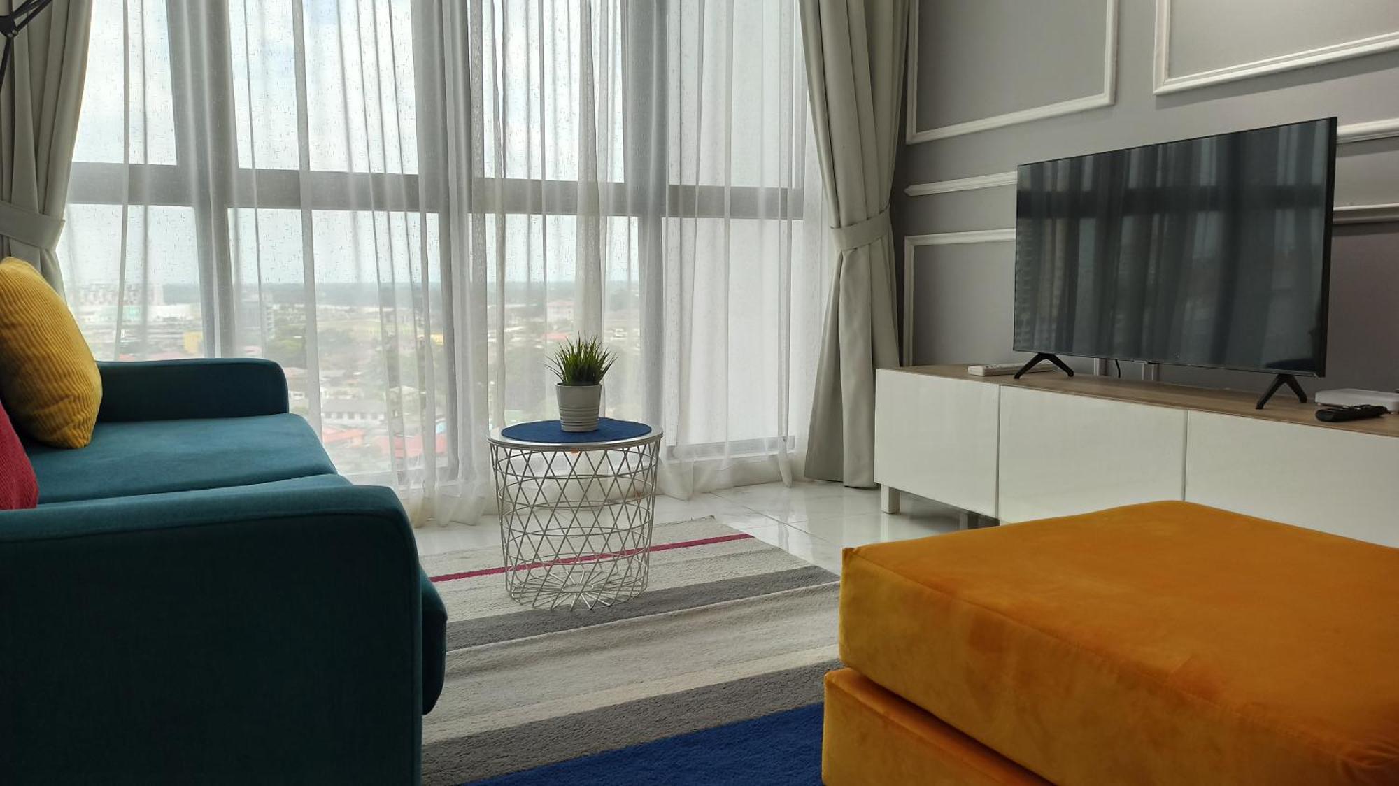 69m² 2 slaapkamer, 1 privé badkamer Appartement in Kota Bharu centrum Buitenkant foto